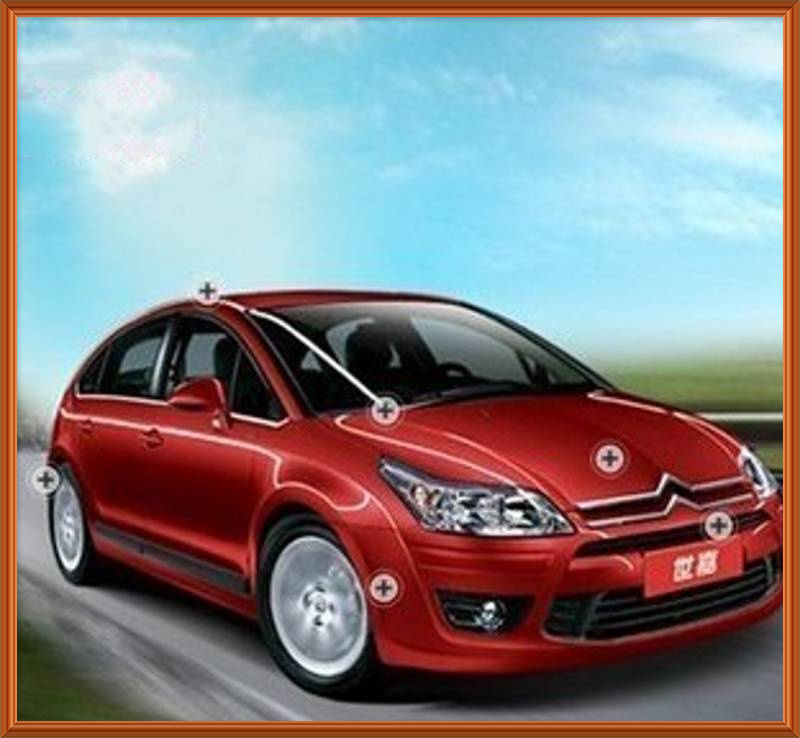 雪铁龙新世嘉二厢全车密封条 车门隔音 防尘水