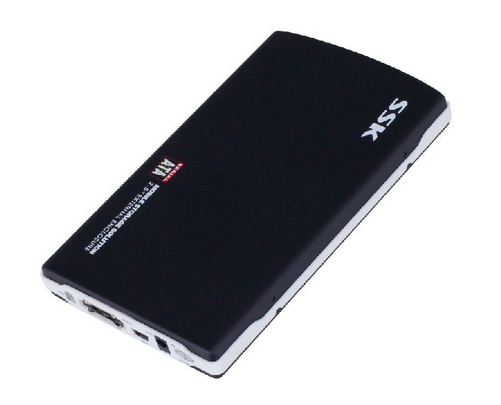 SSK飚王SHE037硬盘盒 2.5寸 配超薄500G移