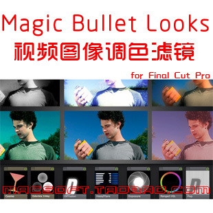 Magic Bullet Looks 2 Mac调色插件for final cut
