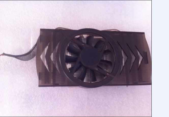 53MM孔距 铜底 热管散热器 GTX650TI GTX65