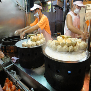 上海生煎包子配方 水煎包制作 上海生煎包实体