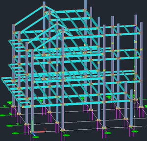 3D3S V11.0钢结构实战设计有声全套视频教程