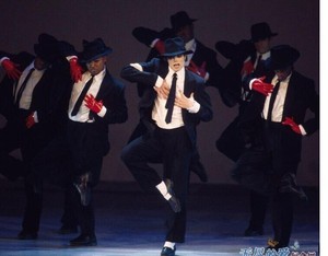 成人迈克尔杰克逊服装\/MJ舞蹈表演\/霹雳舞爵士