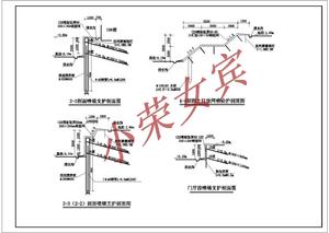 某地11层框架结构符号基坑v框架设计施工CAD钢构bh房屋图纸图片