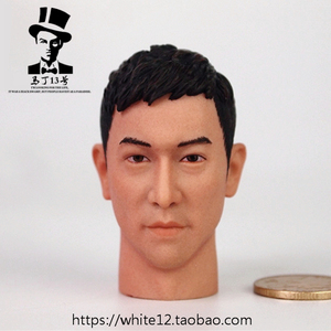 1\/6模型 香港TVB男明星 陈SIR 头雕 12寸中国亚