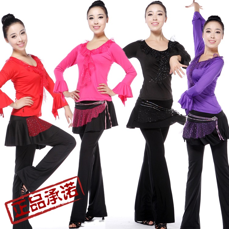 广场舞服装 新款套装秋冬款舞蹈服杨艺恋舞上