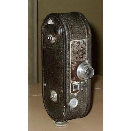 罕的美国Keystone 8mm早期老式电影摄影机|一