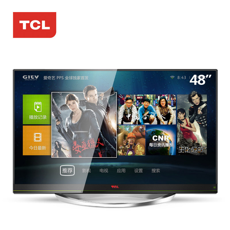 TCL L48A71 48吋LED液晶电视 TCL爱奇艺电