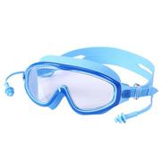 儿童泳镜防水防雾男童女童高清大框护目游泳眼镜套装专业潜水装备