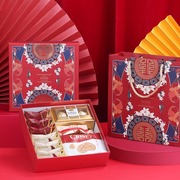 国潮国风喜糖礼盒装结婚喜糖盒成品含糖中式伴手礼订婚婚礼回礼盒