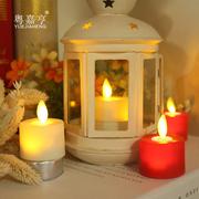 ABS塑料摇摆茶蜡灯LED蜡烛灯节日装饰圣诞节求婚表白生日蜡烛浪漫