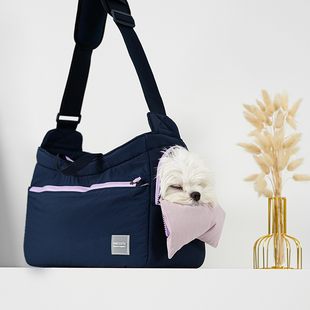 韩版宠物四季外出便携网格，猫包狗包可手提单，肩斜跨多功能宠物包包
