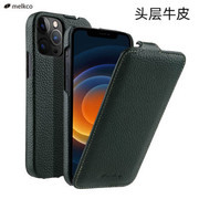 Melkco适用苹果iPhone 15 14 Pro Max手机壳13Mini保护套13pro经典真皮支架14+荔枝纹上下翻盖15 Plus