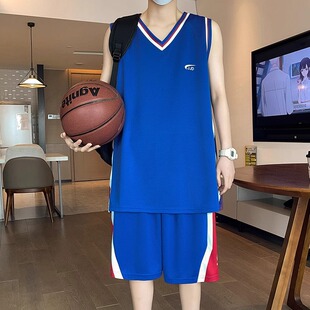 夏季冰丝短袖t恤男孩12-15岁青少年学生篮球服13大童运动球衣套装