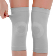 四面弹薄款加长护膝跑步骑行运动护膝套中夏季保暖针织护膝