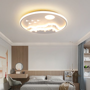 卧室灯现代简约led吸顶灯创意个性温馨浪漫主卧房间圆形北欧