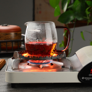 月牙公道杯分茶器茶海加厚玻璃泡茶器带过滤茶壶大号简约创意茶具