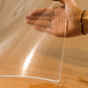 加厚透明桌垫免洗防水防油pvc餐桌面茶几桌布，软玻璃防烫保护垫子