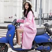 电动车防晒衣女夏季长款骑摩托车防紫外线全身加厚遮阳衫长袖披肩