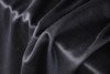 意大利进口薄款黑色细腻柔顺单面短顺羊绒羊毛顺毛面料设计师布料