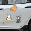 猫猫队卡通汽车贴纸个性创意车门，车窗装饰贴遮挡划痕贴画车身拉花