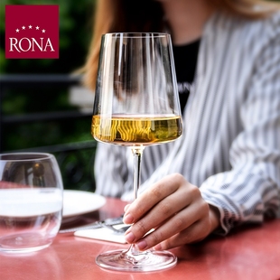 洛娜RONA捷克进口高脚杯家用水晶玻璃波尔多红酒杯葡萄酒杯
