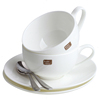 泰摩 骨瓷咖啡杯碟套装 陶瓷简约咖啡器具欧式下午茶杯子配咖啡勺