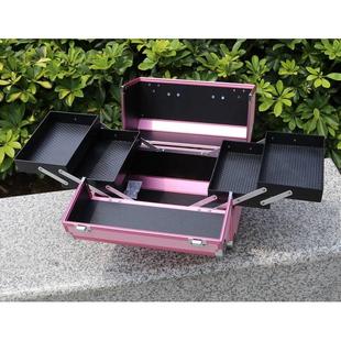 韩国专业大号手提化妆箱 多层美甲箱 带锁彩妆工具箱 化妆包