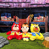 熊出没(熊出没)之狂欢系列，大熊二光头强毛绒玩具，熊熊乐园小玩偶公仔童年版