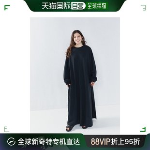 香港直邮raey女士recycled-yarn棉，混纺长款t恤式连衣裙