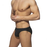 UXH艺考生男士黑色三角低腰泳裤形体展示用裤显身材修身泳池短裤