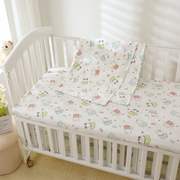 婴儿床单纯棉a类宝宝，新生儿全棉被单拼接床垫套婴童褥套被套定制