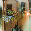 掬涵仿真大鹿角蕨垂吊壁挂装饰绿植套装花艺设计师空间陈列