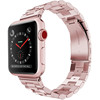iwatch5表带适用applewatch智能手表男女，商务精钢带，金属4代678