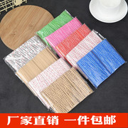韩国烘焙包装牛皮纸质面包袋扎线封口铁丝10厘米扎丝1000枚