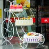 速发三层蛋糕架糕点架茶歇展示架婚庆生日蛋糕，架多层甜品架自行车