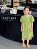 韩版女童装儿童夏季洋气淑女，甜美短袖纱裙公主，裙连衣裙子礼服裙