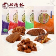上海功德林素食袋装5种可选素鸡，素鸭豆干素火腿，烤麸佛家豆制品