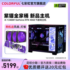 七彩虹RTX4060紫猫全家桶主机