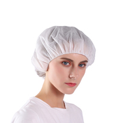 速发一次性帽子头套厨师餐饮食品防尘厨房女卫生透气工作网帽防掉