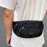 多功能户外腰包男女跑步手机袋，大容量加厚通勤包时尚(包时尚)单肩背包胸包