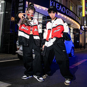 街舞儿童潮服秋冬男童嘻哈棒球服外套装hiphop炸街童装表演出服装