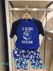 衣恋童装国内23年夏款男童防晒短袖泳衣套装ardf701a