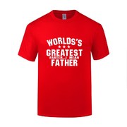父亲节礼物讽刺笑话T恤 World's Greatest Farter I Mean Father