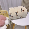 dachshund腊肠犬家居盖毯暖暖可机洗加厚法兰绒，沙发毯空调午睡毯