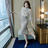 2023夏季韩版时尚女装，短袖雪纺衫两件套套装