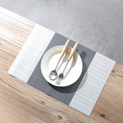 北欧ins 防滑隔热餐桌垫免洗环保盘碗碟西餐垫咖啡垫简约欧式垫子