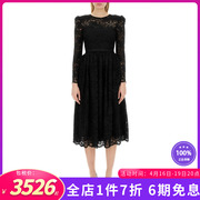 Self Portrait女装时尚个性黑色长裙连衣裙A字裙RS24-182M-B