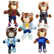 侃爷同款 Kanye teddy bear 泰迪熊毛绒玩具公仔玩偶礼物