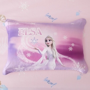迪士尼全棉儿童枕套纯棉艾莎公主，枕头套子冰雪，奇缘枕芯套48x74cm3